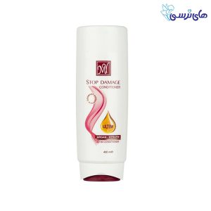 نرم کننده موی سر فوق العاده قوی مای مدل استاپ دمیج با روغن آرگان و کراتین هیدرولیز شده برای موهای خشک، رنگ شده و آسیب دیده فرموله شده است