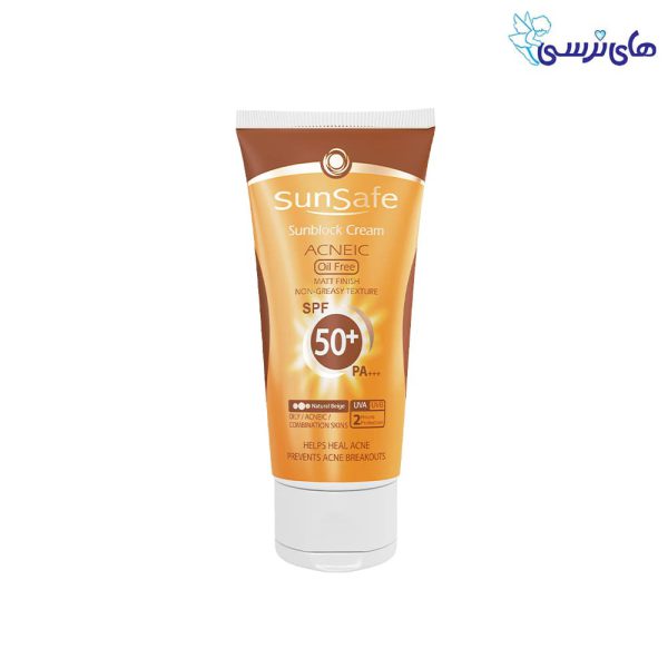 سان سیف ضدآفتاب فاقدچربی 50 spf