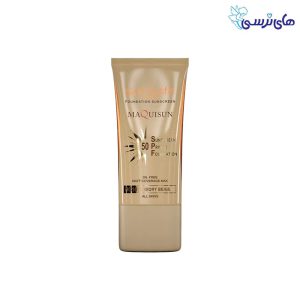 کرم ضد آفتاب سان سیف مدل Maquisun SPF 50 شماره NC10 حجم 40 میلی لیتر - بژ عاجی