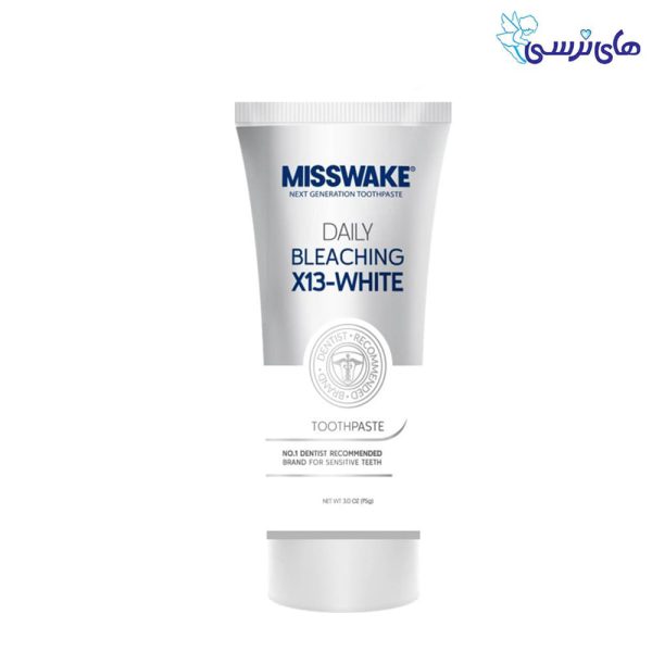 میسویک خمیردندان بلیچینگ دانه آبی با اسانس سنستیو مینت 75میل