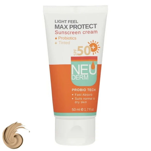 کرم ضد آفتاب نئودرم مدل Max Protect حجم 50 میلی لیتر