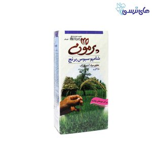 شامپو سبوس برنج مخصوص موهای خشک پرمون 250 گرمی
