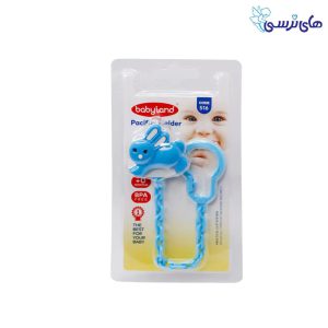 زنجیر پستانک آبی کد 516 بیبی لند