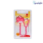 زنجیر پستانک صورتی کد 530 بیبی لند