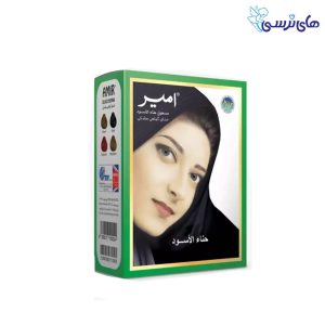 رنگ حنا مشكي امير مجوز دار